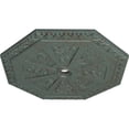thumbnail image 3 of 29 1/8"OD x 2 1/4"ID x 1 1/8"P Spring Octagonal Ceiling Medallion (Fits Canopies up to 3"), Hand-Painted Cloud Burst Crackle, 3 of 6