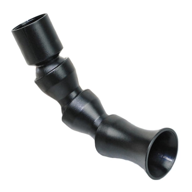 Extremo Del Tubo De Duckbill Del Enchufe De Agua De 360 grados Para El De Pescados De 20 / 25m M - Negro, -20mm Círculo-20mm Yinane Salida de agua del acuario