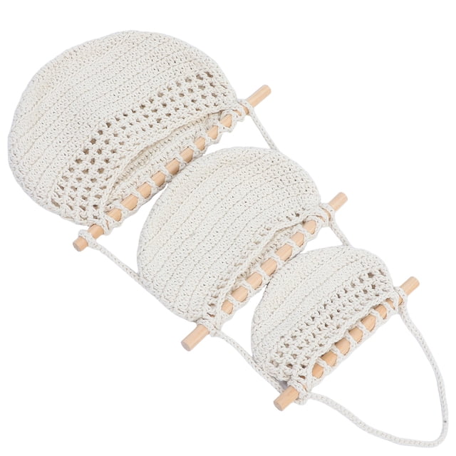 OUNONA Cesta Colgante Para Y Verduras Con Práctico Y Material De Alta Calidad