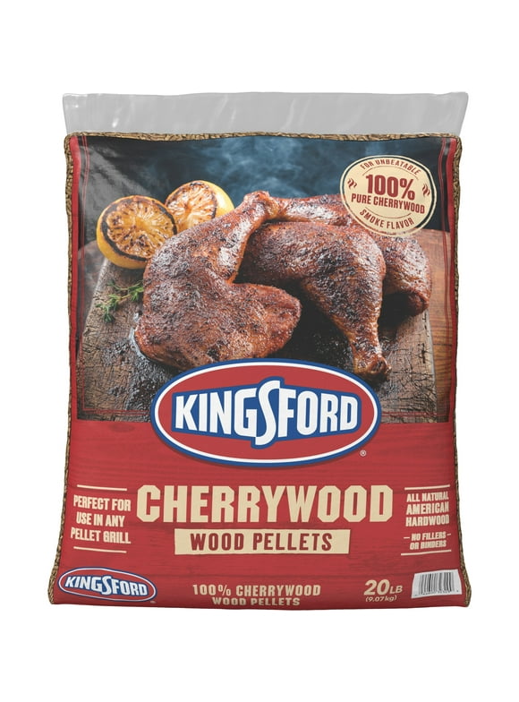 Kingsford 100% Hardwood Pellets for Grills, Cherrywood, 20 Pounds