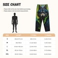 thumbnail image 4 of Bixox Women's Realistic Style Wolf Warrior Patterned Pajama Pants Loungewear, 4 of 5