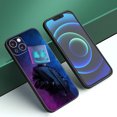 thumbnail image 3 of Marshmallow-funda de teléfono con caras de Dj para Apple, carcasa negra suave para iPhone 12, 13 Mini, 11, 14 Pro, XS Max, 6S, 6, 7, 8 Plus, 5S, X, XR, SE, 2020, 2022, 3 of 5