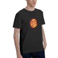 thumbnail image 2 of Burger King Logo Men'S Basic Short Sleeve T-Shirt Fad Black Small, 2 of 8