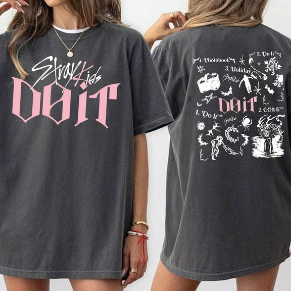 Kpop Stray Kids Do It Shirt, Stray Kids Member Merch Shirt, Stray Kids SKZ Concert DomiATE World Tour Shirt, Kpop Gift for Stay