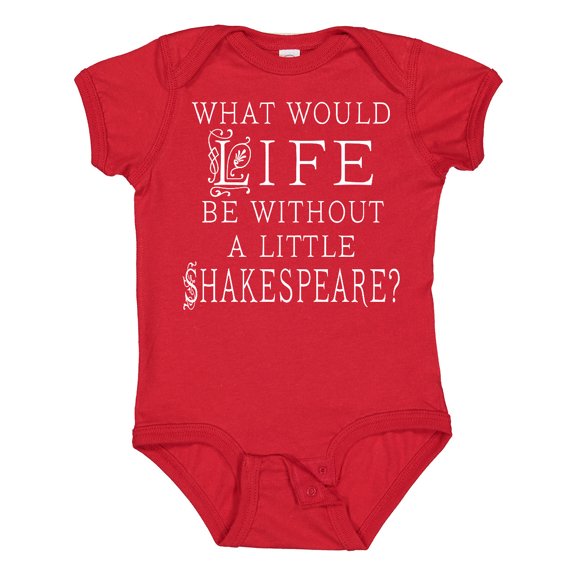 Inktastic Shakespeare Boys or Girls Baby Bodysuit