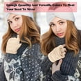 thumbnail image 3 of Guantes sin dedos para mujer Guantes de gato Guantes cálidos de felpa sintética Guantes de gato bonitos para los dedos Guantes de invierno para cosplay Equipamiento para deportes de invierno, 3 of 4