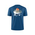 thumbnail image 5 of FINALGANG Mens Casual Print Fishing T Shirt Short Sleeve Crewneck Quick Dry Performance Athletic Tee For Beach Summer Daily Wear Navy XXL, 5 of 5
