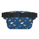 thumbnail image 3 of Disketp Colorful Ocean Shark Riñonera de Doble Capa, Bolsa de Cintura Ajustable para Viajes, Correr y Senderismo, Riñonera Ligera para Hombre y Mujer, 3 of 9