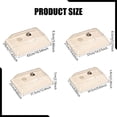 thumbnail image 7 of kowaku Cake Dome Cover Food Dome Multipurpose Dustproof Rectangular Bread Box Cover Pastry Display Cloche for Gatherings Picnic Home S, 7 of 7
