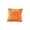 A002- Saffron, variant on Halloween Throw Pillow Cover, Beige Quilted Plush Pumpkin, 1 Piece 18.0 Inch Square, Fall Halloween Party Decoration for Sofa Couch Bed Living Room