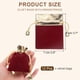 thumbnail image 2 of Uxcell 12 Pcs Bolsa de Terciopelo con Cierre de Cordón, Bolsas de Regalo de Terciopelo para Fiestas de Boda, Empaque de Caramelos, Rojo Oscuro Dorado, 2 of 7