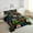Black green, variant on Erosebridal Kids M Letter Twin Comforter Sets, Black Pink Bowknot Cherry Bedding Set, 2 Pieces