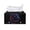 Galaxy Wolf with Star-Spangled Background, variant on CHAQLIN Sleeping Monkey Banana Print with Buttons Napkin Case Dispenser for Friends, with Buckle Tissue Box Cover for Car Table