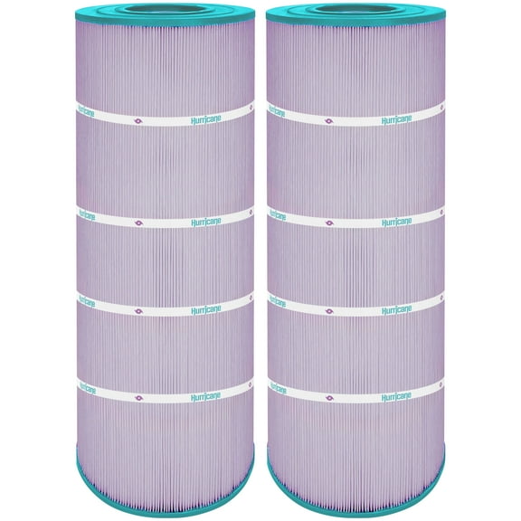 Hurricane 2 Pack HF8316-01P Platinum Purple Pool Filter Cartridge Replacement