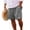 Light Gray -BU27, variant on Inglocry Cotton Linen Bermuda Shorts Mens Casual Elastic Waist Drawstring Loose Lightweight Summer Beach Vacation Shorts with Pockets Earthy Yellow XL