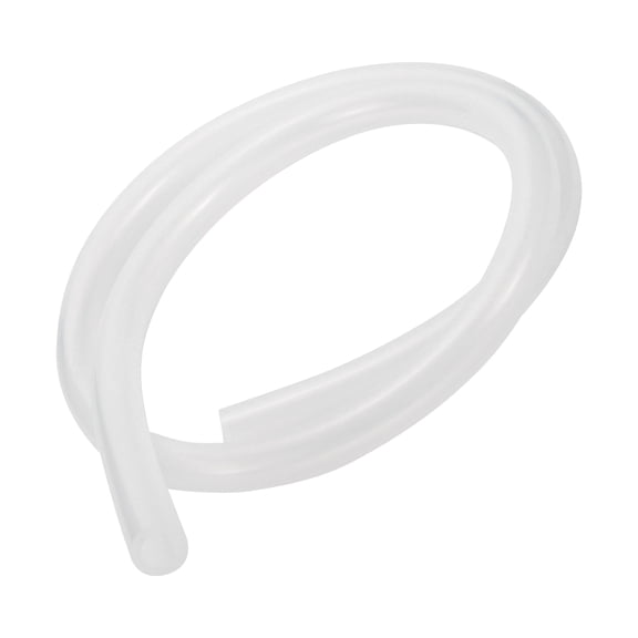 Unique Bargains 5FT 3/8" 10mm ID 2.5mm Thickness Silicone Vacuum Hose for Air and Water Clear