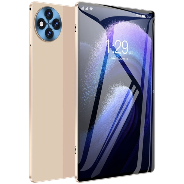 Ganfancp 2G+16G Llamada Juego Cámara Tarjeta 10.1-Pulgadas Android 12 Us Tablet Ofertas Flash 1X Juego Completo de Paneles Planos