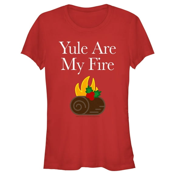 Junior's Backstreet Boys Yule Are My Fire Graphic T-Shirt