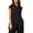Black, variant on Sheghy Womens Tank Tops Plus Size Women Spring Summer Cotton Linen Loose New Sleeveless Top, Crew Neck Blouse