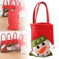 thumbnail image 2 of AUDeals Christmas Gift Bags with Handles Festive Red Holiday Treat Bags for Kids, Candy Favors, Xmas Party Supplies, 2 of 7