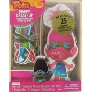 Bendon Trolls Poppy Dress-Up Magnetic wooden Mix And Match Dress Up
