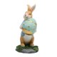 thumbnail image 2 of Figura de conejo de resina coleccionable, lindo adorno para accesorios de jardín de hadas y Sostener huevo, 2 of 9