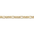 thumbnail image 2 of Leslie's 10K 4.5mm Light Figaro Chain (Weight: 4.32 Grams, Length: 7 Inches), 2 of 4
