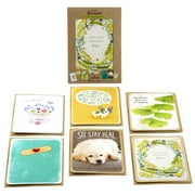 Hallmark Just Because Thinking of You Cards Assortment (6 Encouragement Cards with Envelopes)