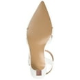 thumbnail image 6 of Journee Womens Jazlynn Buckle Kitten Heel Pointed Toe Pumps, Widths Available, 6 of 10