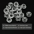 thumbnail image 3 of Uxcell Lentille Convexe LED 12mm, Lot de 36 Angle de Faisceau 120 Degrés Lentille Condensateur Optique LED PMMA Acrylique pour Lampes LED 1W 3W Perles Caméras Infrarouges, Transparent, 3 of 6