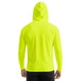 thumbnail image 4 of Wrangler Workwear Men's Long Sleeve Sun Protection Work Shirt with Hood, Size S-5XL (Men's & Big Men's), 4 of 10