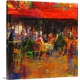 thumbnail image 1 of Great BIG Canvas | "Table at Villefranche" Canvas Wall Art - 20x20, 1 of 2