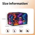 thumbnail image 5 of Fotbe Colorful Potion Bottles Magic for Two Slice Toaster Cover, Fingerprint Protector, Super Soft Appliance Cover And Dust Cover,Bread Dust Cover & Fingerprint Protection, 5 of 7