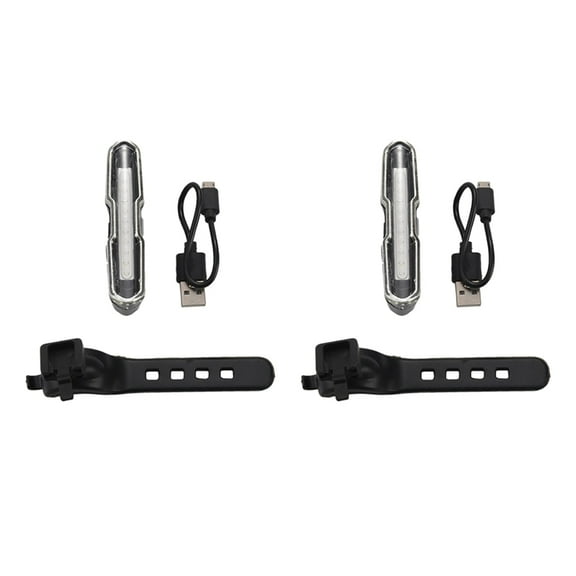 2X Skateboard Lights USB Rechargable Longboard Lights Skateboard Tail Lights for Electric Skateboard Longboard