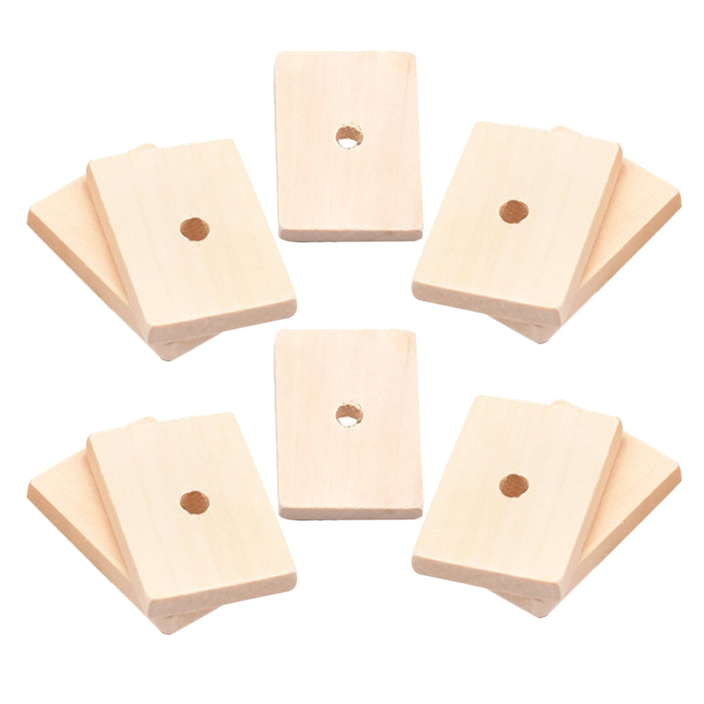 ETHZZLE 10Pcs Parakeet Wooden Chew Toy Beak Trimming For Pet Owners Bird Accessories