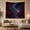 Cosmic River, variant on Cosmic Red Forest Trees Under a Swirling Milky Way Galaxy, Mystical Surreal for Nature Lovers, Enchanting Celestial Wall Art, Housewarming Gift, Tapestry Wall Hanging for Bedroom and Living Room