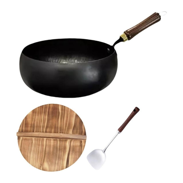 Sartén Wok Antiadherente Wok Recubrimiento Antiadherente Sartén para Saltear Sartenes Antiadherentes Sartenes de Inducción 28 cm