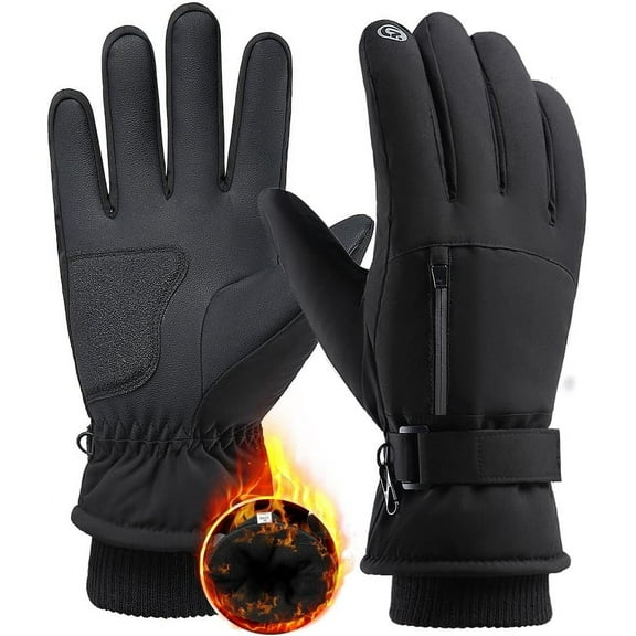 Winter Gloves for Men Women -30℉ Cold Weather Gloves Warm Waterproof Gloves Skiing Snow Glove for Outdoor Work,Windproof Thermal Gloves For for Running Driving Hiking