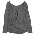 thumbnail image 1 of Rachel Roy Blouse en Tricot Froncé pour Femmes, Gris, Très Grand, 1 of 3