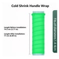 thumbnail image 2 of Cold Shrink Handle Wrap with Textured Grip – Silicone Non-Slip Cover for Secure Tool & Sports Handles – Durable, All-Weather Cold-Shrink Sleeve for Comfort & Control,Yellow, 2 of 8
