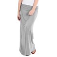thumbnail image 4 of Hybrid & Company Women Versatile Fold Over Waist Maxi Skirt/Convertible Dress, 4 of 4