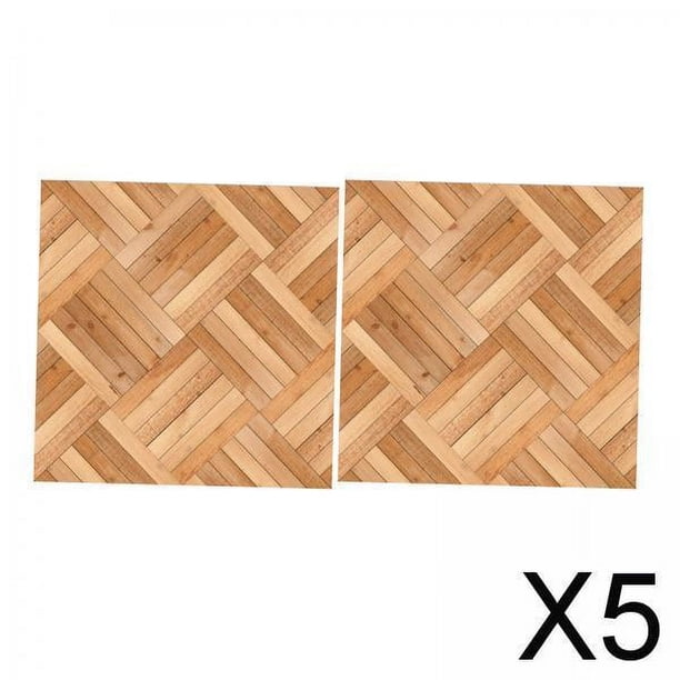 5x 1:12 Pegatina de Casa de Muñecas, Lámina de Suelo de Casa de Muñecas, Muebles en Miniatura, Minitabla de Suelo, Tablas de Suelo de Casa de Muñecas 5 piezas