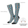 thumbnail image 4 of Balery Corgi with Flowers Calcetines novedosos Calcetines deportivos Calcetines hasta la rodilla Calcetines de algodón Calcetines originales y geniales, 4 of 6