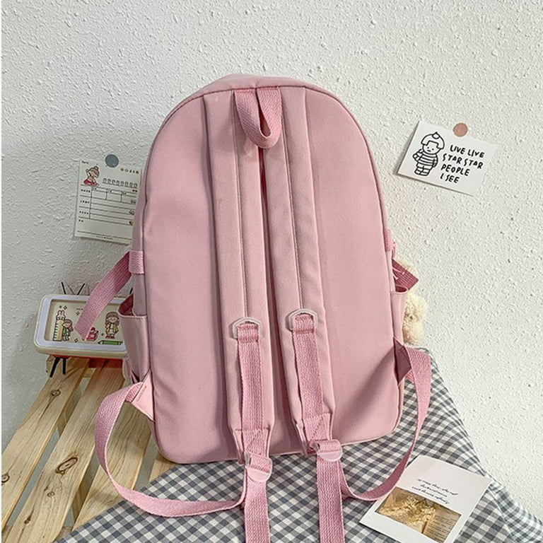 Mini Backpack for Girls Korean Style Cute Girl School Bag Small School  Backpack Mini Travel Backpacks with 3 Acrylic and Toy - AliExpress