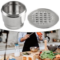 Reusable Stainless Steel Metal Coffee Capsules Pods for Filter Pods Square Hole Type