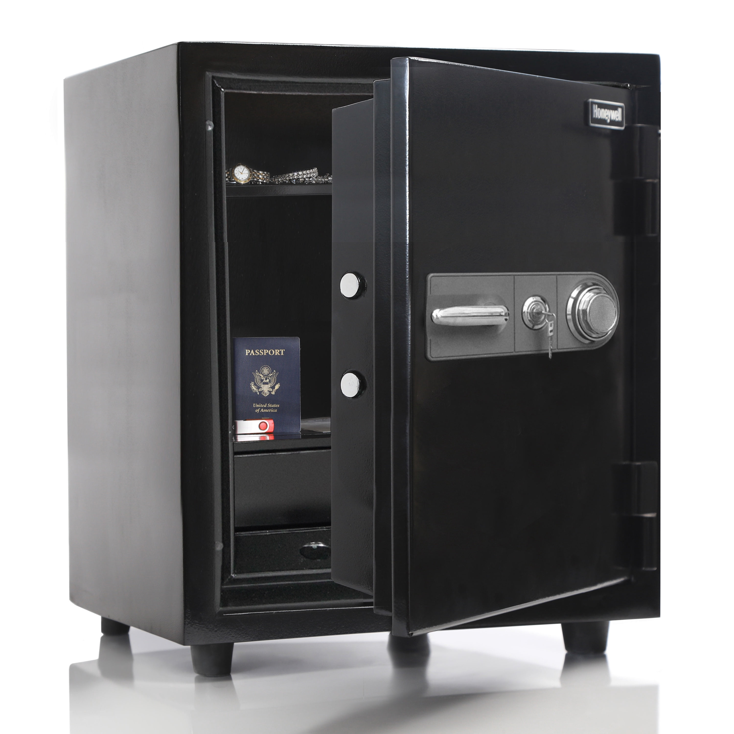 Honeywell Safes, 2.35 Cu ft, Large Steel Fire Security Safe with Electronic Lock, 2116