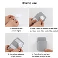 thumbnail image 4 of BE-TOOL Multifunctional Storage Box Wall Mounted Organizer for Remote Control TV Mobile Phone Case Holder 6 Color, 4 of 8