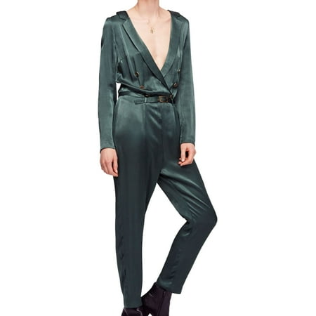 Free People Womens I Am A Woman Jumpsuit, Green, 2
