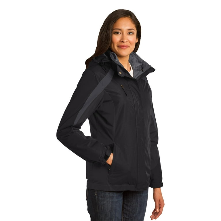 Port Authority WomenS Colorblock 3 In 1 Jacket. L321. Walmart