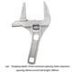 thumbnail image 1 of Llave Inglesa Llave inglesa abierta universal del tubo de agua del cuarto de baño de la aleación de aluminio Llave ajustable universal Sywqhk Para estrenar, 1 of 6